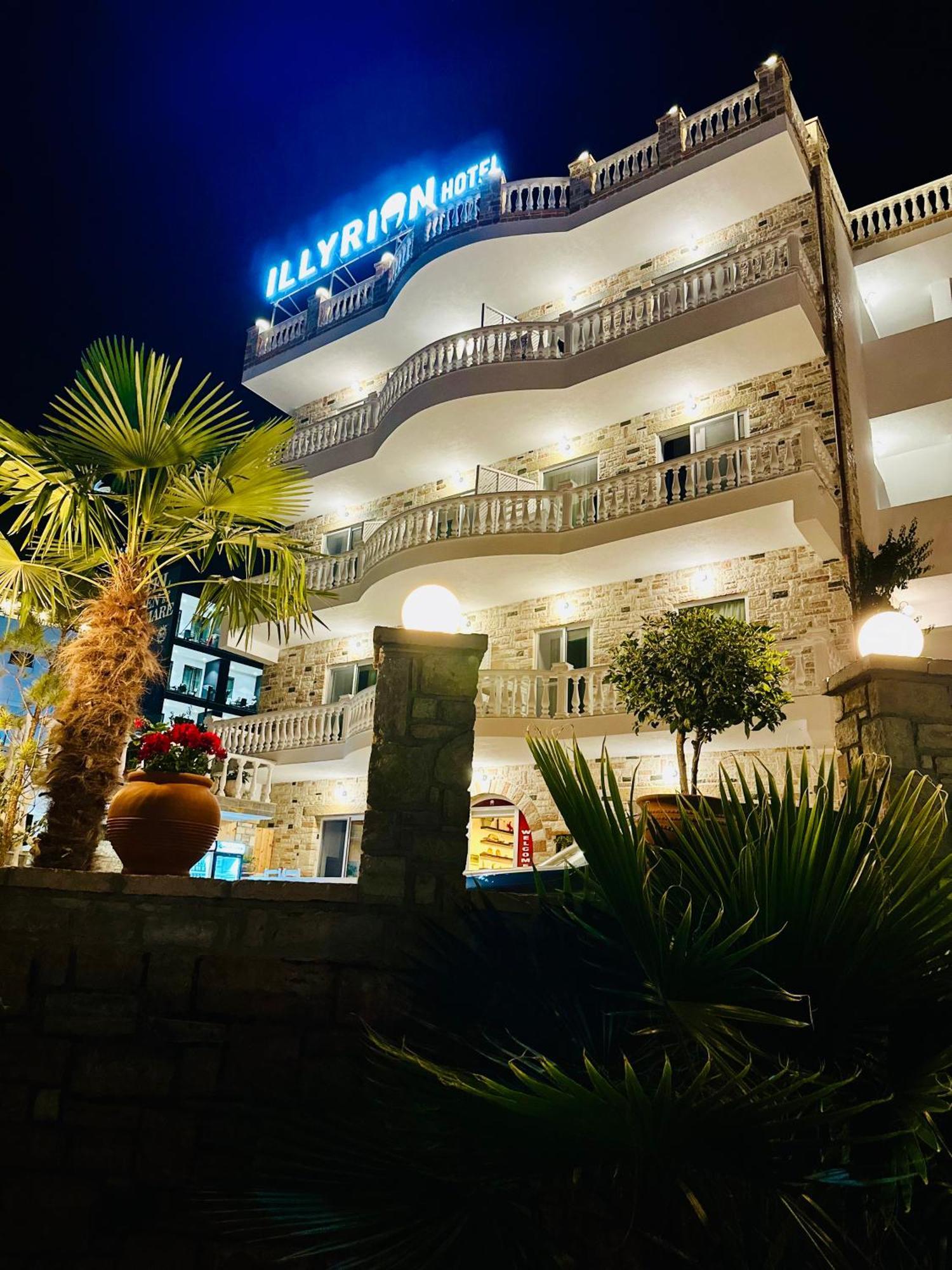 Illyrian Hotel Ксамил Экстерьер фото